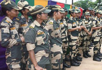 women troops of bsf fire shots to foil smuggling bid